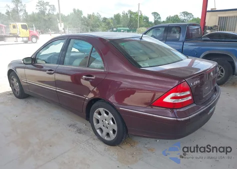 2006 Mercedes-Benz C 280 Luxury 4Matic z USA, uszkodzony, nr VIN WDBRF92H26F777846